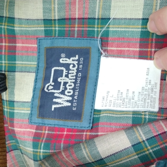 Vintage 90's Woolrich Established 1830 Men's Jacket L - Picture 13 of 16